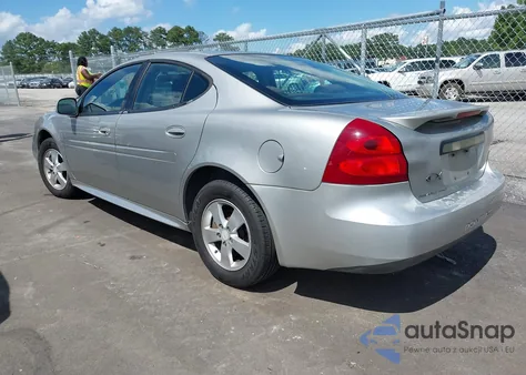 2008 Pontiac Grand Prix from USA, damaged, VIN 2G2WP552681119298
